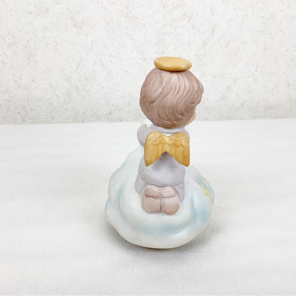 Vintage Zayre Corp Taiwan Hark The Harold Angels Sing Rotating Music Box Rainbow - Picture 2 of 11